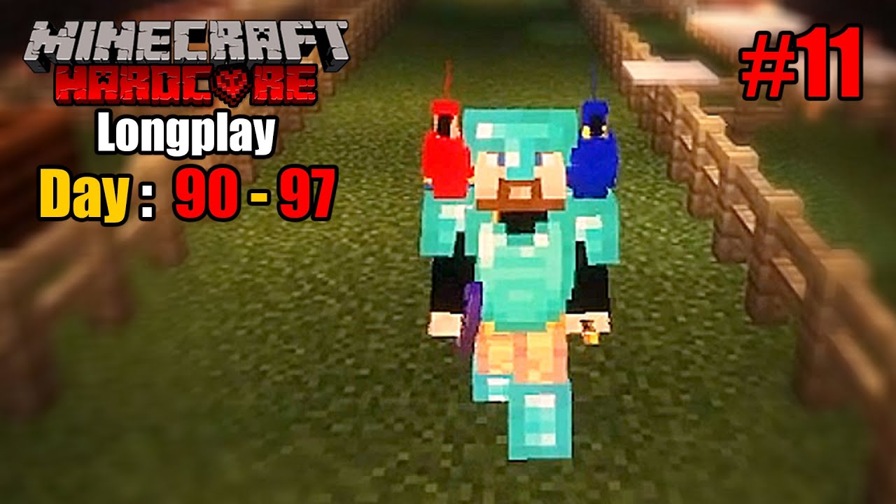 Minecraft Hardcore Longplay Part 11 : Day +97 (No Commentary) - YouTube