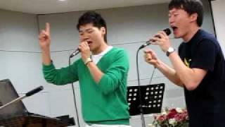 Video thumbnail of "tsende&amara How great is our GOD Mongolian"