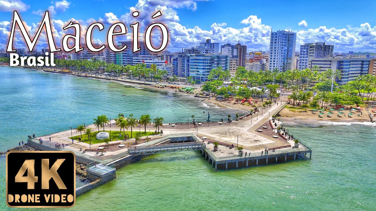Maceió, Alagoas, Brasil 4K HDR Drone