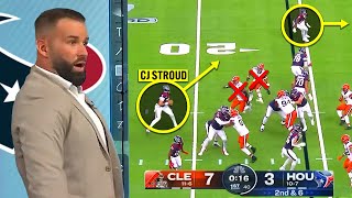 CJ Stroud's AllTime Greatest Rookie Performance  QB Film Breakdown | Chase Daniel Show