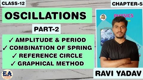 Oscillations  Part 2 | Chapter 5 | Physics by Ravi Yadav