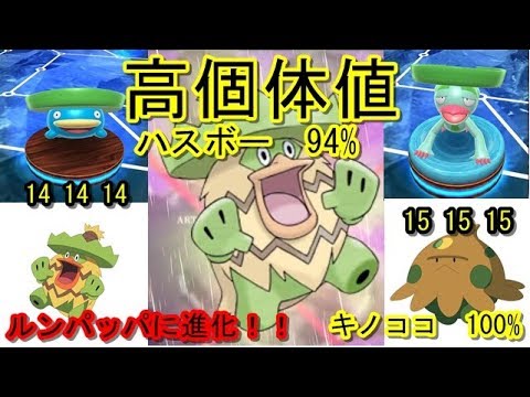 ポケモンgo ハスボーの入手方法 能力 技まとめ 攻略大百科