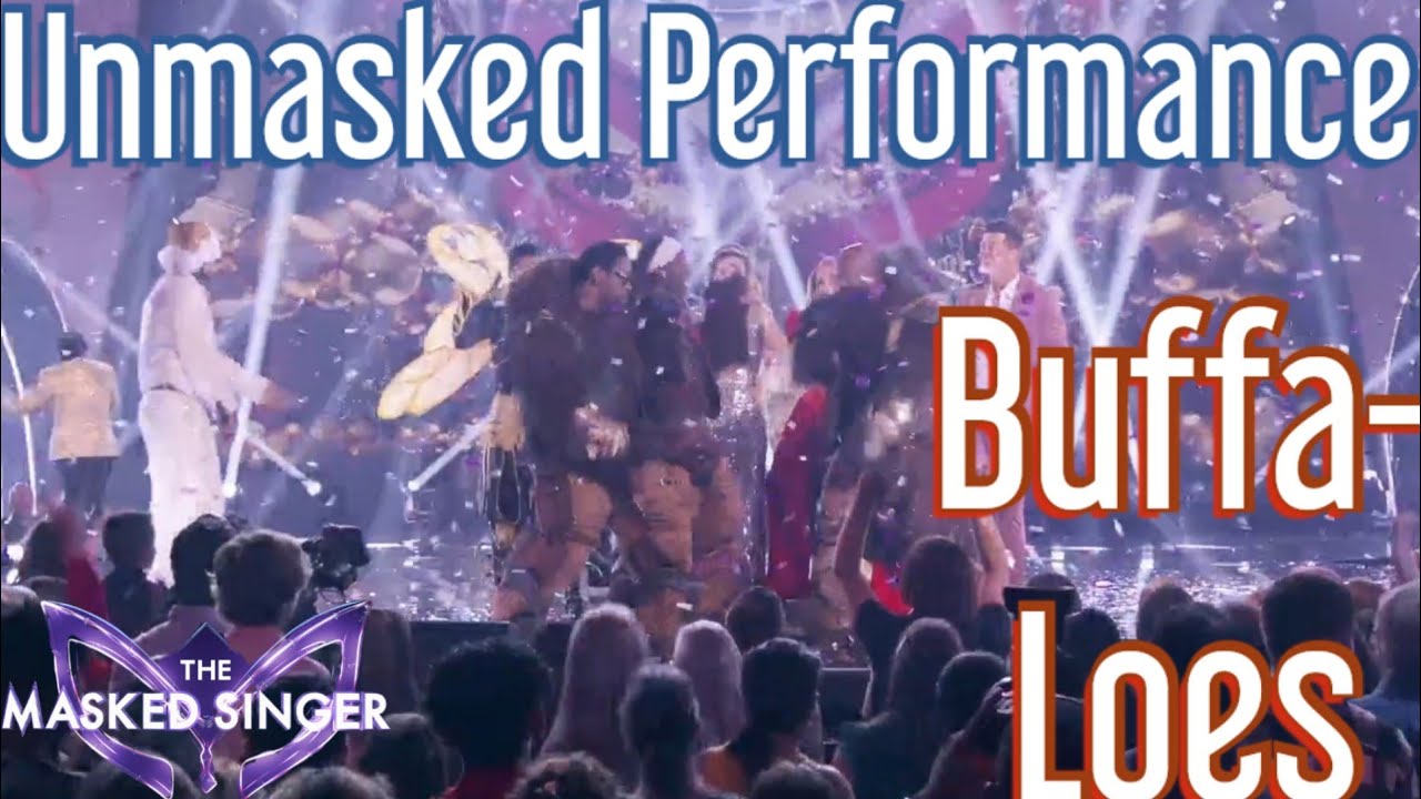 Buffaloes Unmasked Performance / The Masked Singer USA Season 12 Finale ...