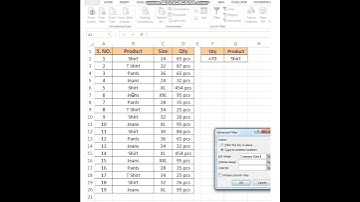 #shorts | Advance filter in Excel #trending