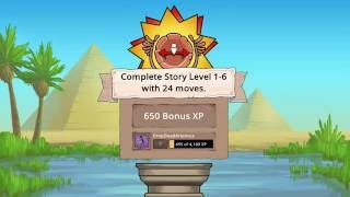 Tumblestone Quest Level 1-6 with 24 Moves