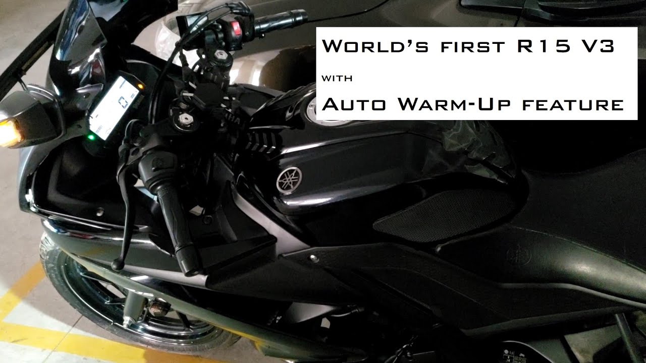 World's First R15 V3 with Auto Warm-Up Feature - YouTube