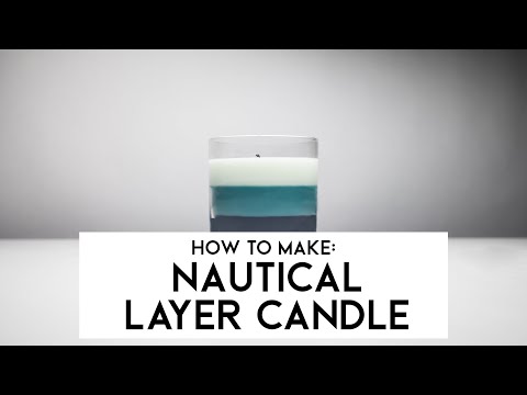 Video: How To Make Nautical Candles