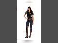 NEW Equestrian Jean - Knee Patch with Cell Phone Pocket - Vintage Wash