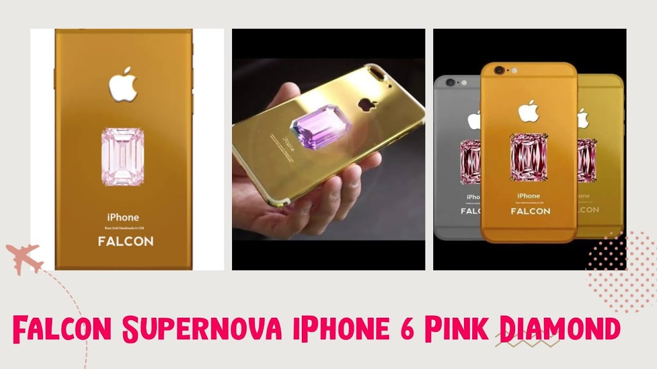 Falcon Supernova iPhone 6 Pink Diamond The $48 Million iPhone | The World’s Most Expensive Phone😲