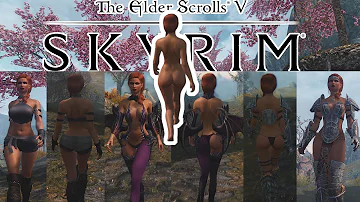 Skyrim Mod Showcase - Costumes, Nude Mod