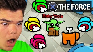 I Played As BABY YODA In AMONG US! screenshot 4