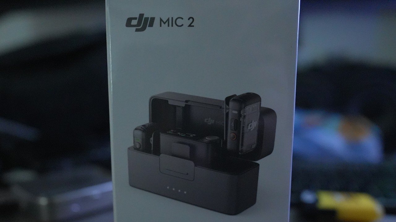 DJI Mic 2 Wireless Microphone 2TX + 1RX Charging Case Unboxing