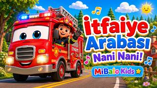 İtfaiye Arabası Şarkısı 🚒 Na Ni Na Ni İtfaiye Geliyor | Çocuk Şarkıları