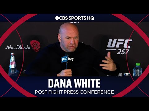 Dana White: UFC 257 Post Fight Press Conference | CBS Sports HQ