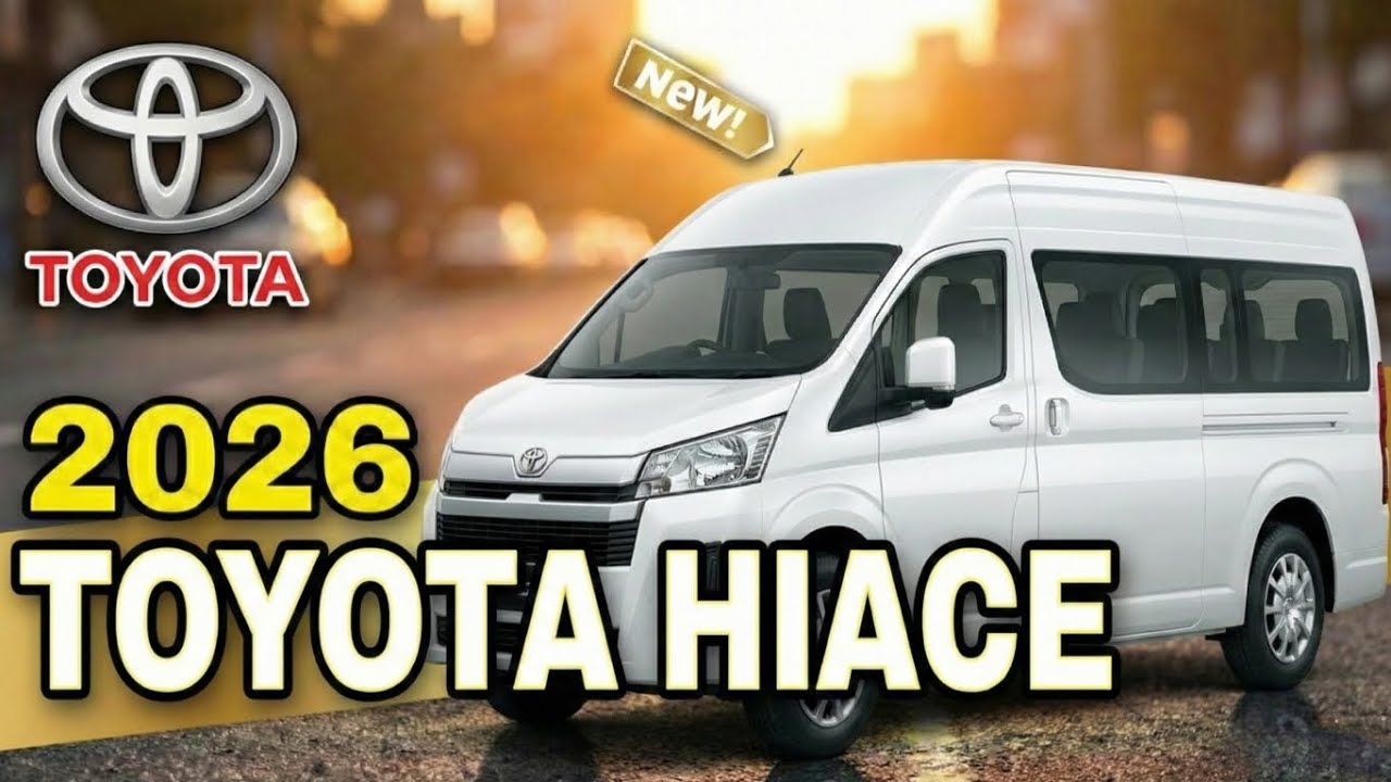 🚨 2026 Toyota Hiace 12-Seater Finally Revealed — The Ultimate Passenger Van
