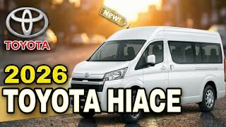 2026 Toyota Hiace 12-Seater Finally Revealed The Ultimate Passenger Van