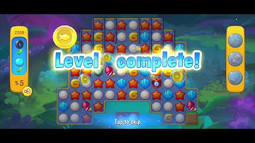 Fishdom gameplay level 2208