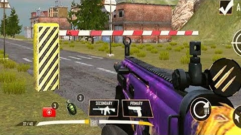 Modern Commando Cover Strike: FPS Survival Squad:AndriodGamePlay-Part1#