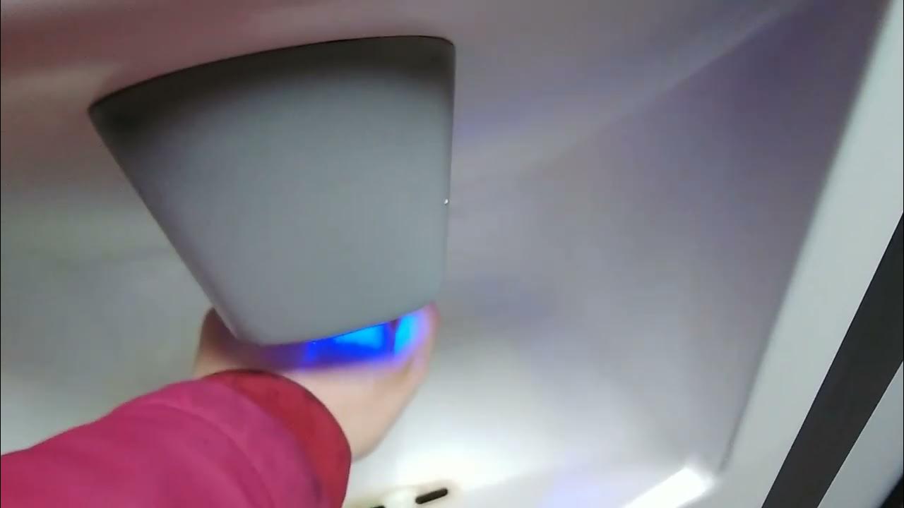 Tesco Rotherham Wallgate hand Washing and Drying Machine hand washer