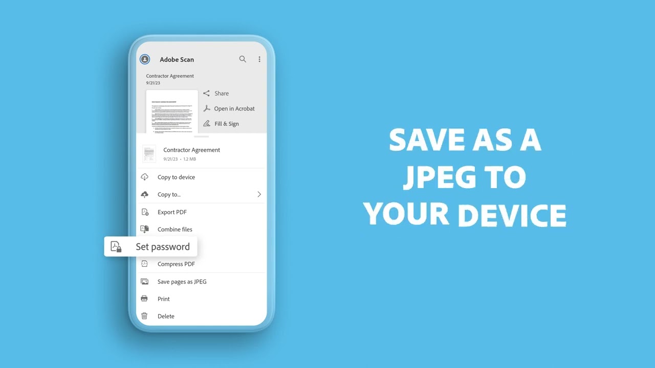 Adobe Scan App Preview | Adobe Document Cloud