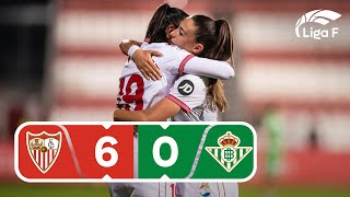 Resumen Sevilla FC vs Real Betis Féminas | Jornada 10 | Liga F