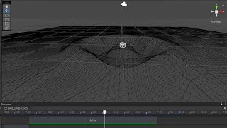 Unity - Water Drop Collision - Wireframe screenshot 3