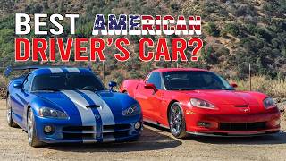America’s Last Great Analog Sports Cars? | Dodge Viper SRT-10 vs Corvette C6 Z06