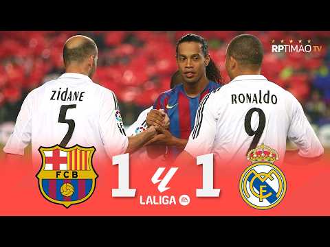 Barcelona 1 x 1 Real Madrid ● La Liga 05/06 Extended Goals & Highlights ᴴᴰ