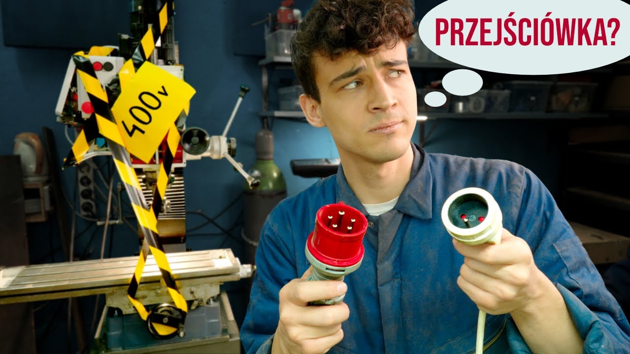 Kupiłem frezarkę, ale nie miałem takiego gniazdka