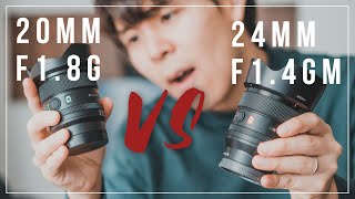 【24mm F1.4 GM VS 20mm F1.8 G】最強はどっちだ。レンズ比較で画質に意外な差が…！