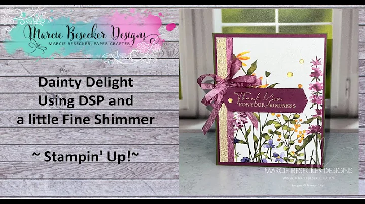 Dainty Delight Using DSP and a little Fine Shimmer...