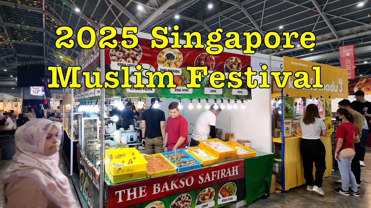 Singapore Muslim Festival 2025 (7 to 9 Feb 2025) #singapore #festival #ramadan #food #streetfood