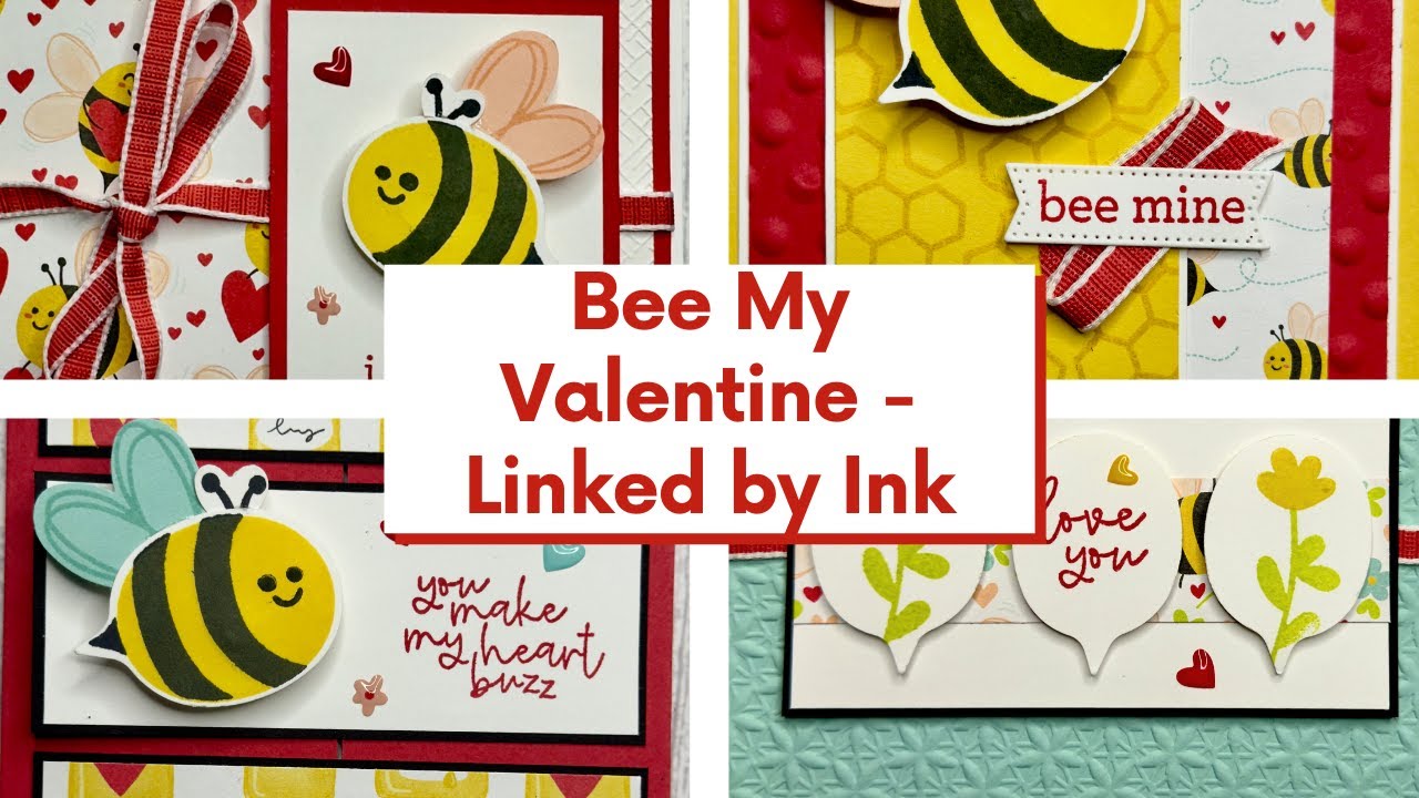 Bee My Valentine Card Class to Go!