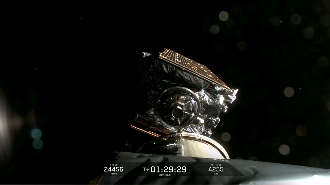 SpaceX: Отстыковка GPS III-9 за 8 сек! Третья ускоренная миссия 27.01.2026 🚀