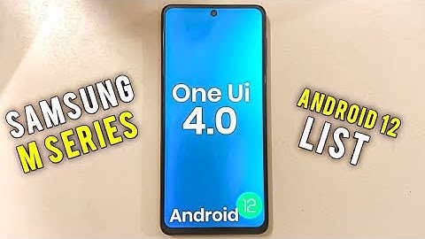 SAMSUNG M SERIES ANDROID 12 CONFIRMED UPDATE LIST 🔥🔥 | Android 12 With One Ui 4.0 | Techno Rohit |