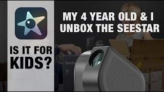 SeeStar Unboxing with my 4 Year Old Son