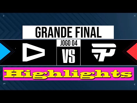PAIN GAMING VS LOUD JOGO 4 - MD5 | Highlights | Grande Final 2° Split | LLL VS PNG
