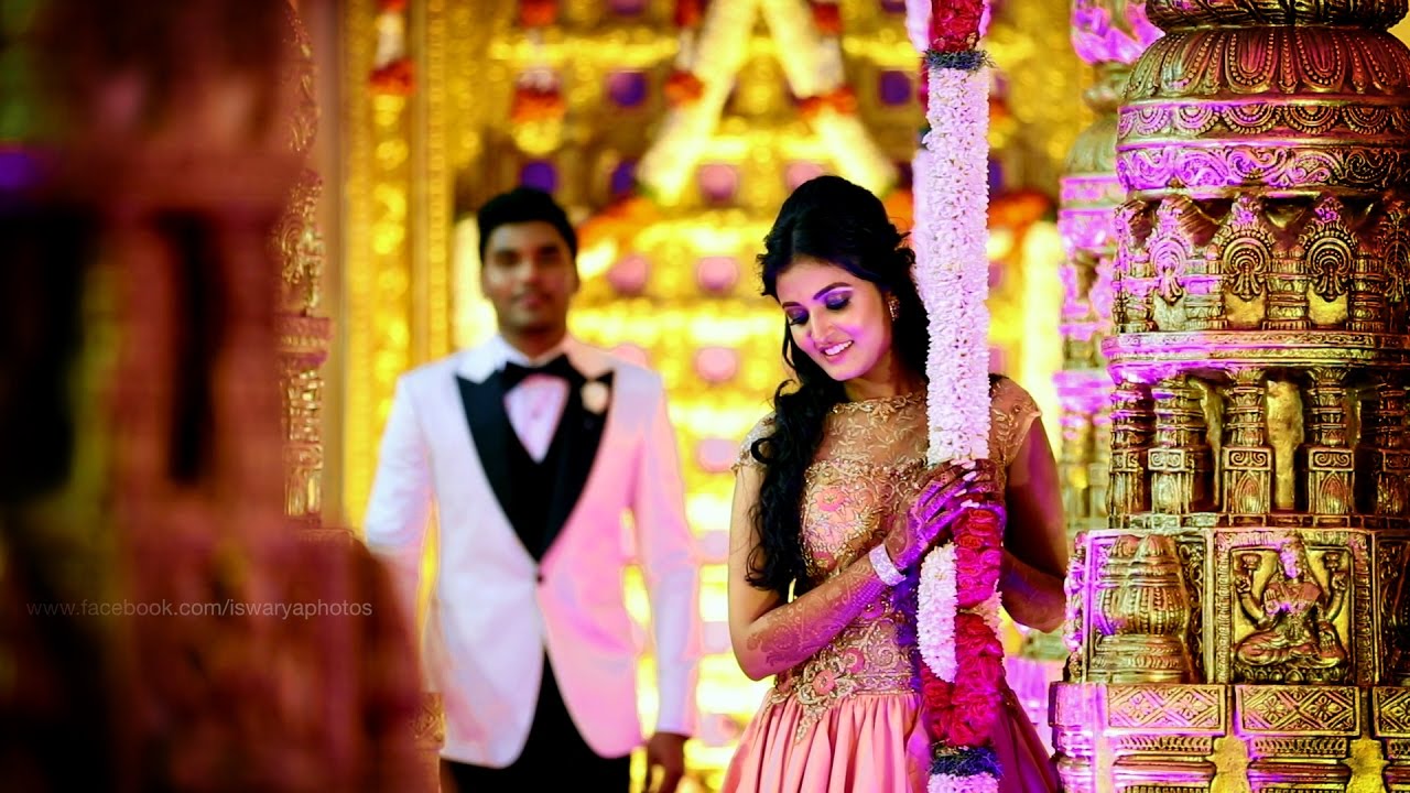 Chennai Grand Wedding Film  Premam Malare Tamil Cover  Punithaa Sree  Yashwanth  ISWARYA PHOTOS