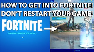 How To Fix Fortnite Chapter 3 Login Errors & Waiting Queue! Get Into Fortnite