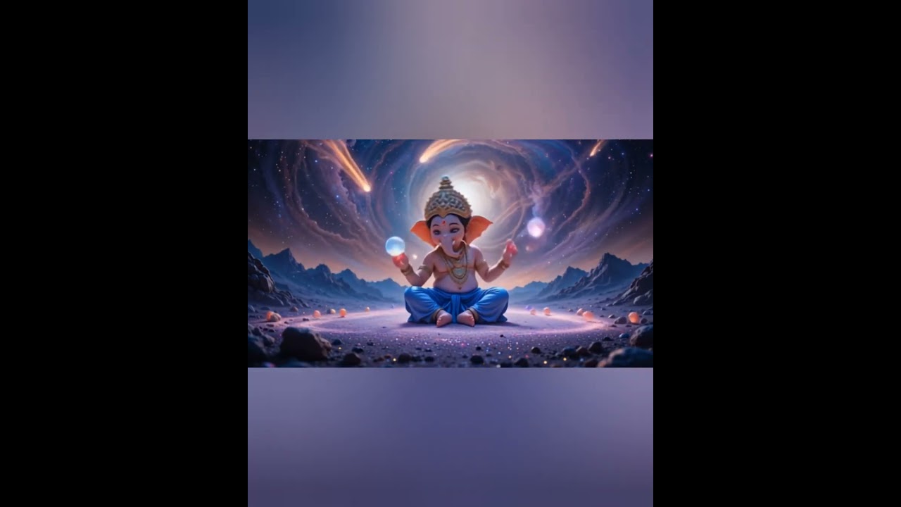 🙏🐘🐀Sukhakarta Dukhharta – Divine Ganesha Universe🌸✨🐮  
