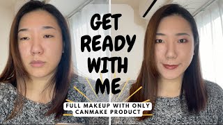 【GRWM】#3 お仕事メイク｜毎日メイク｜30代メイク｜GET READY WITH RYUKURIKO｜CANMAKE縛り｜