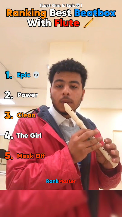 Ranking Best Beatbox With Flute 🪈
