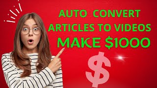 10 Tips For Turning Your Articles Into Videos | Content Creation For Beginners| Invideo Tutorial
