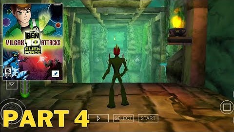 Ben 10 Alien Force Vilgax Attack Level 3 | Ppsspp Emulator |