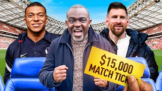 Surprising My Dad to DREAM £15,000 Football Tickets