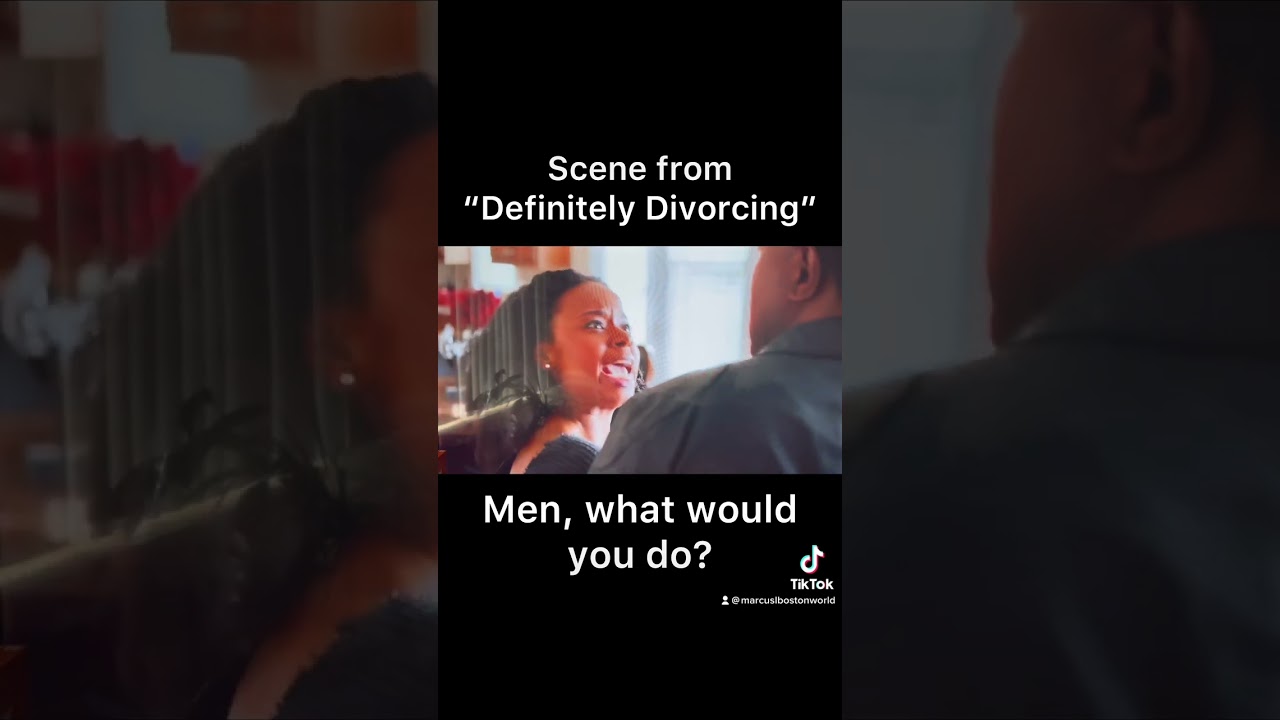 “Definitely Divorcing” movie scene. (Tubi)
