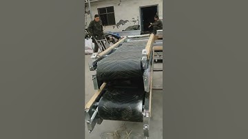 Folding belt conveyor belt conveyor factory cargo handling artifact