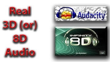 How to make Real 3D (or) 8D Audio : AUDACITY Tutorial (2021) | Binaural Audio Export #USA_Production