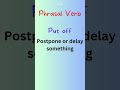 Phrasal Verb