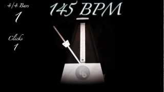 145 BPM Metronome